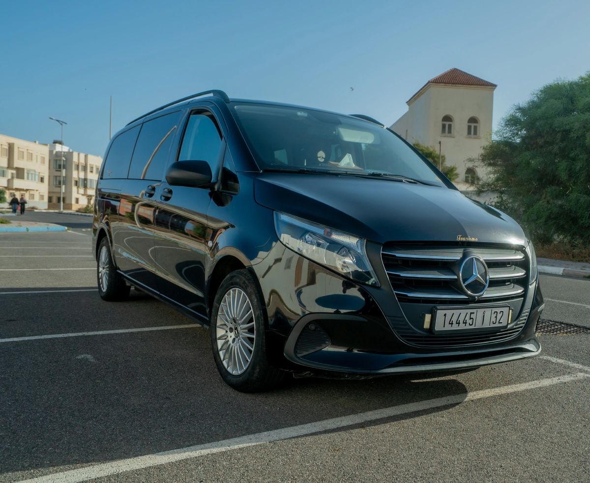 taxi transfer from marrakech to casablanca mercedes vito